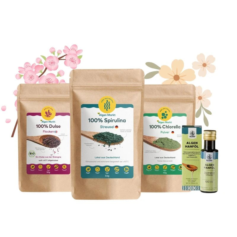 Frauen Balance Set – Algenpaket für Zyklus & Wohlbefinden