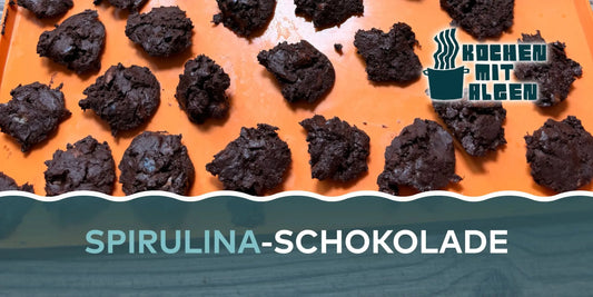 Herzöffnende Spirulina-Schokolade