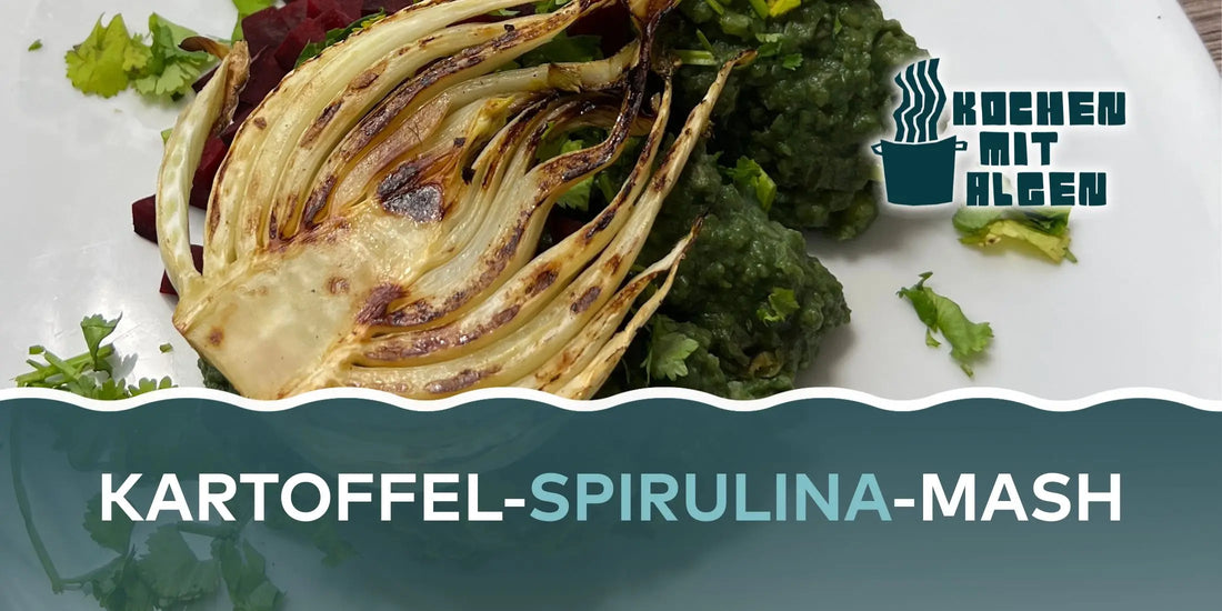 Kartoffel-Spirulina-Mash