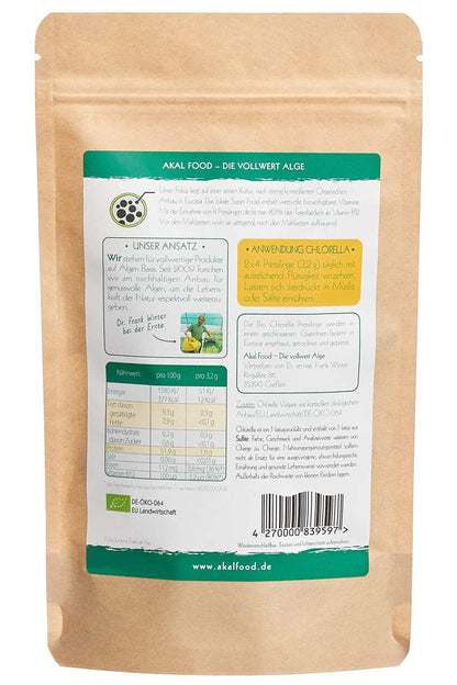 Chlorella Presslinge