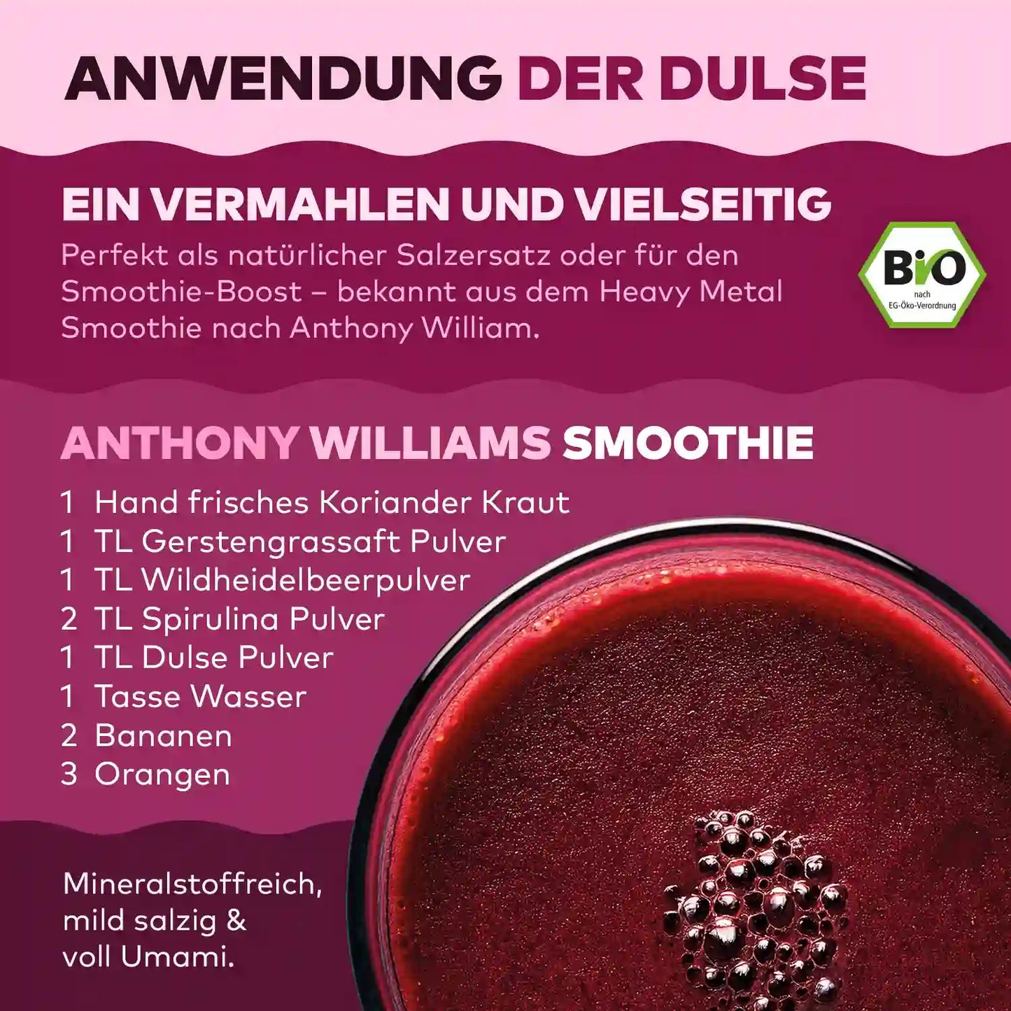 Dulse Pulver aus der Bretagne