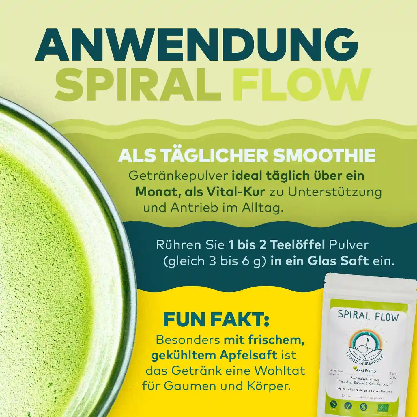Spiral Flow - Ayurvedisches Getränkepulver