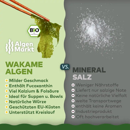 Wakame Blätter