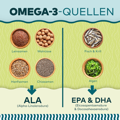 Algae oil – DHA &amp; EPA with vitamin D3