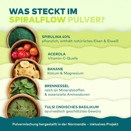 Spiral Flow - Ayurvedisches Getränkepulver