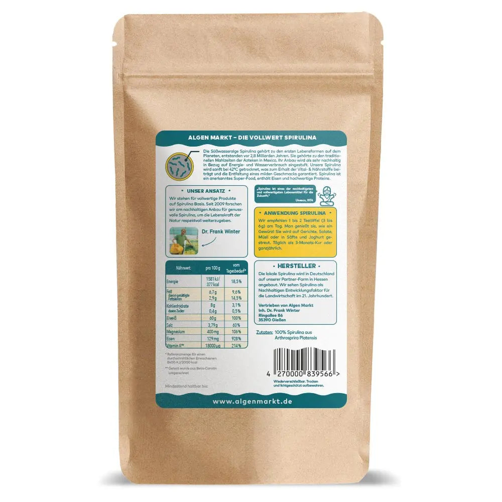 Bio Spirulina Pulver