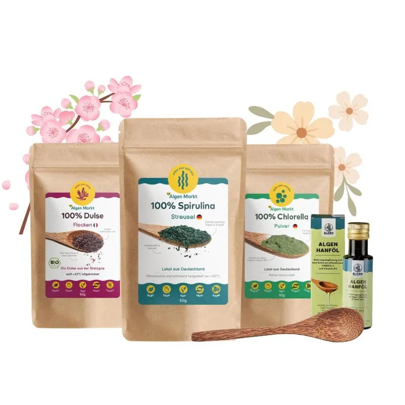 Frauen Balance Set – Algenpaket für Zyklus & Wohlbefinden