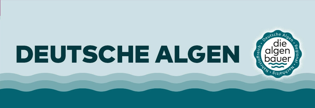 Kategoriebanner Algen aus Deutschland von Algenmarkt